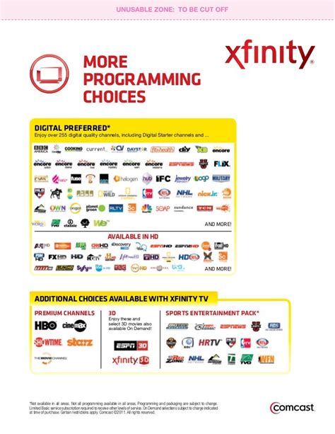 xfinity streaming pack 12 chanel cost|Xfinity tv premium channels.